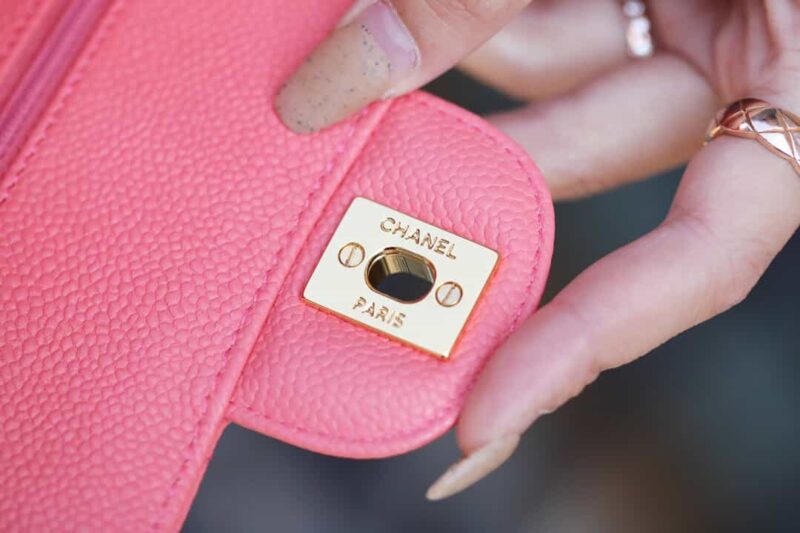 Chanel CF23 Classic flap bag A01113粉色 - Image 7