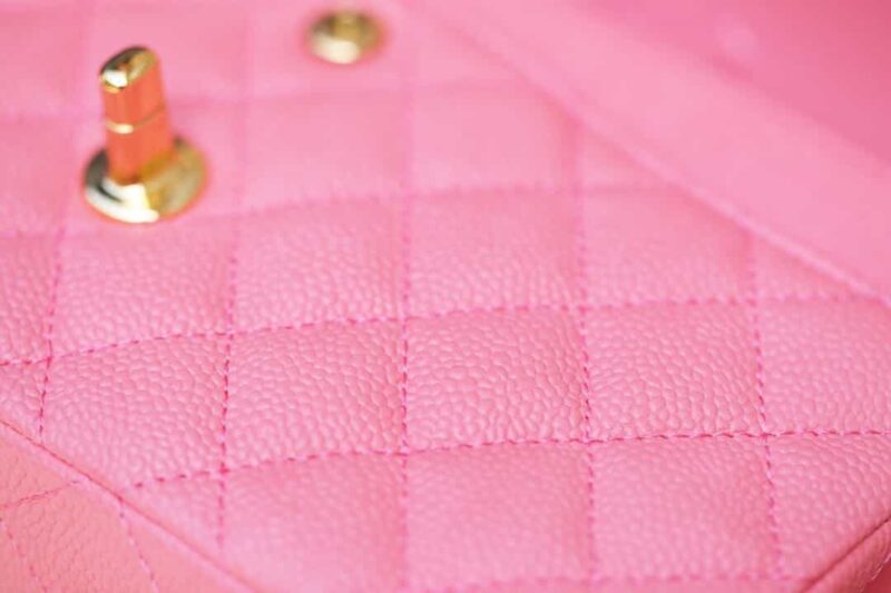 Chanel CF23 Classic flap bag A01113粉色 - Image 8