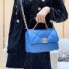 IMG_793920210221-120955.jpg Chanel香奈儿 19 Flap Bag AS1160小号26CM蓝色