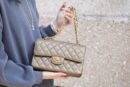 Chanel CF23 Classic flap bag A01113灰色