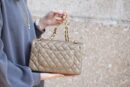 Chanel CF23 Classic flap bag A01113灰色