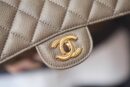 Chanel CF23 Classic flap bag A01113灰色