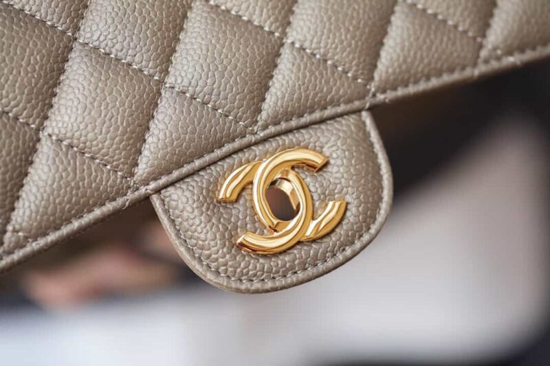 Chanel CF23 Classic flap bag A01113灰色 - Image 10