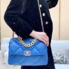 IMG_795820210221-122602.jpg Chanel香奈儿 19 Flap Bag AS1161中号30CM蓝色