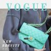 Chanel CF23 Classic flap bag A01113绿色