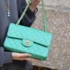 Chanel CF23 Classic flap bag A01113绿色