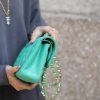 Chanel CF23 Classic flap bag A01113绿色