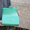 Chanel CF23 Classic flap bag A01113绿色