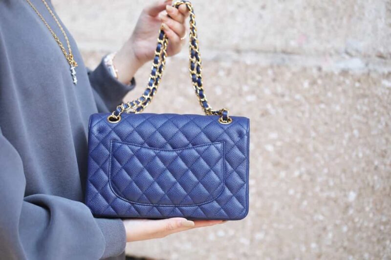 Chanel CF23 Classic flap bag A01113燕尾蓝 - Image 4