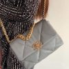 IMG_805620210221-125839.jpg Chanel香奈儿 19 Flap Bag AS1160小号26CM灰色