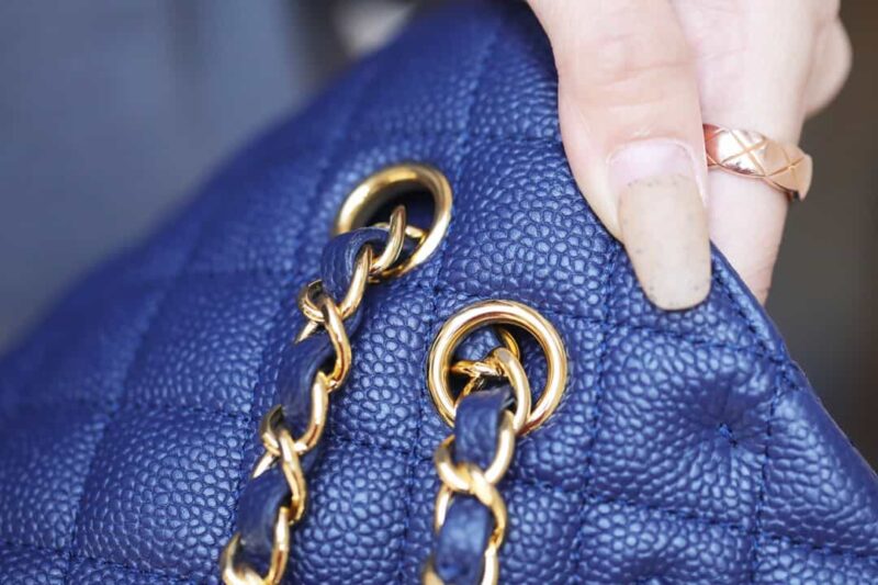 Chanel CF23 Classic flap bag A01113燕尾蓝 - Image 12