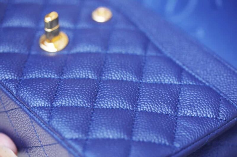 Chanel CF23 Classic flap bag A01113燕尾蓝 - Image 13
