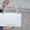 Chanel CF23 Classic flap bag A01113纯白