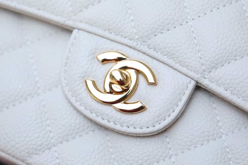 Chanel CF23 Classic flap bag A01113纯白 - Image 10