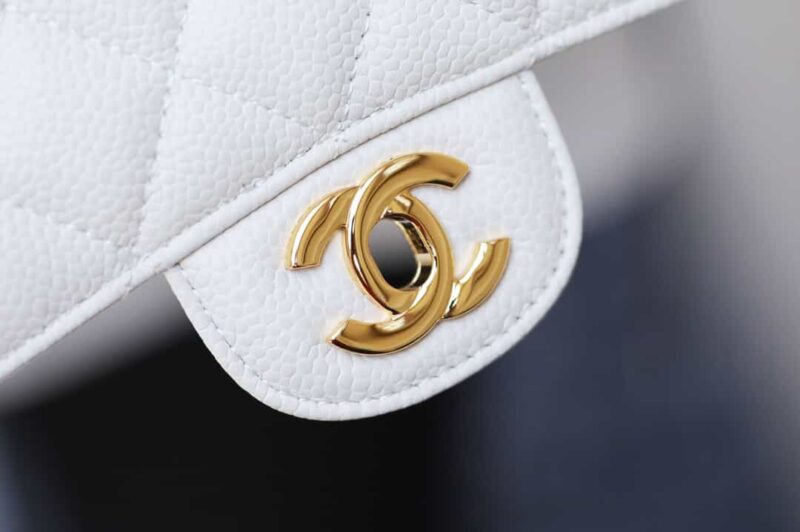 Chanel CF23 Classic flap bag A01113纯白 - Image 11