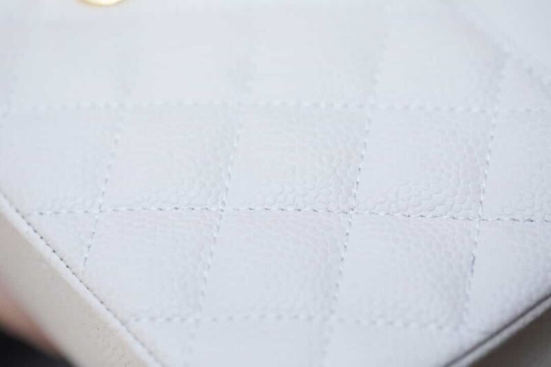Chanel CF23 Classic flap bag A01113纯白 - Image 13