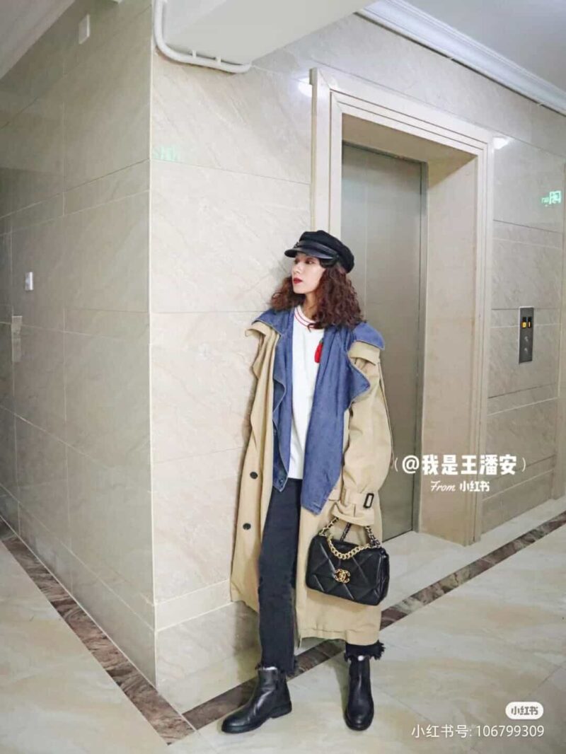 Chanel香奈儿 19 Flap Bag AS1160小号26CM黑色 - Image 3