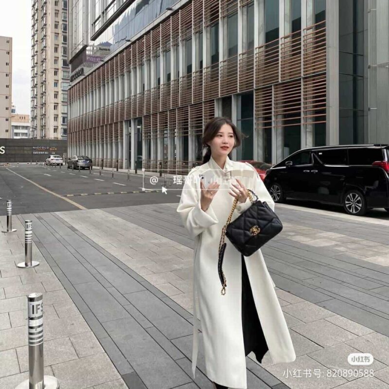 Chanel香奈儿 19 Flap Bag AS1160小号26CM黑色 - Image 8