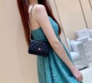 Chanel Mini woc经典款之Wallet on chain单肩斜挎链条包 AP1649