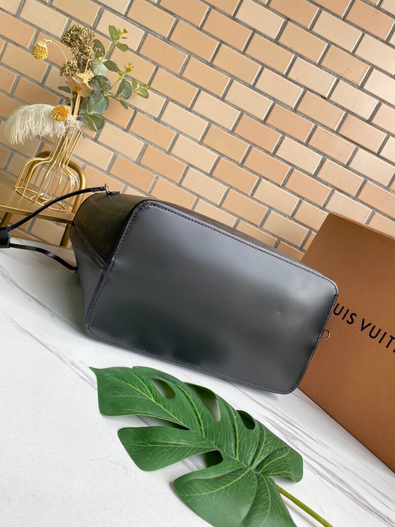 M40932 Louis Vuitton 路易威登 黑色NEVERFULL 中号水波纹Epi子母包 - Image 5