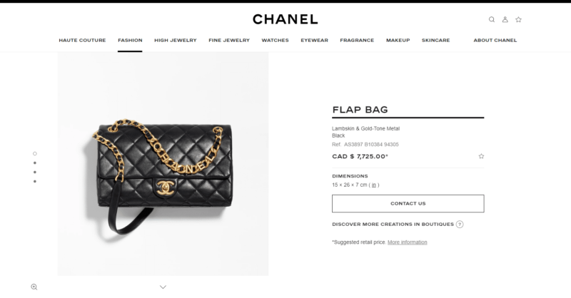 CHANEL 23p 字母链条口盖包 AS3897 B10384 94305 - Image 2