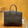 a08e7a56a599724.jpg 爱马仕 Birkin 30cm 摩卡 金扣 尼罗 雾面 两点 鳄鱼皮 全手工
