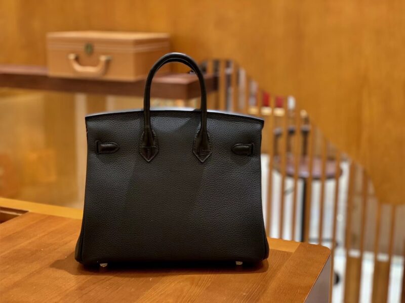 爱马仕 Birkin 铂金包 三拼色 三拼皮 Touch 牛皮拼鳄鱼皮 金扣 30cm - Image 2