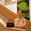 CHANEL 经典款之Coco handle 23CM A92990黑色/金扣