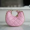 CHANEL 23p小号月亮/月牙包 AP3232粉色