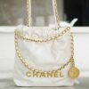CHANEL 23s春夏新款22Mini bag AS3980白色