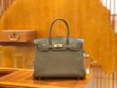 爱马仕 Birkin 30cm 大象灰 Togo小牛皮 金扣 原版蜜蜡线 顶级手工缝制