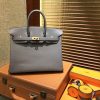 a357adff9685f94.jpg 爱马仕 Birkin 25cm ( 铂金包) 掌纹牛皮 锡器灰 原版蜜蜡线 全手工缝制