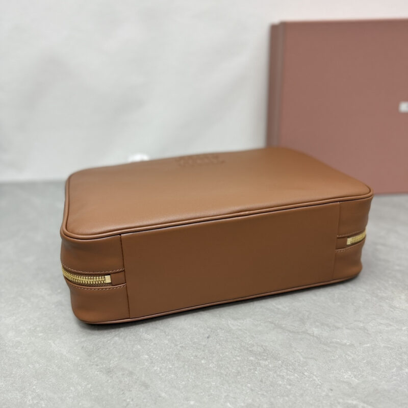 miumiu缪缪*5BB117手柄单肩包朱红色免检版 - Image 4