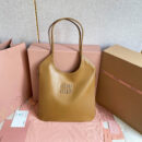 miumiu缪缪*IVY系列5BG231限定款Tote包焦糖色免检版