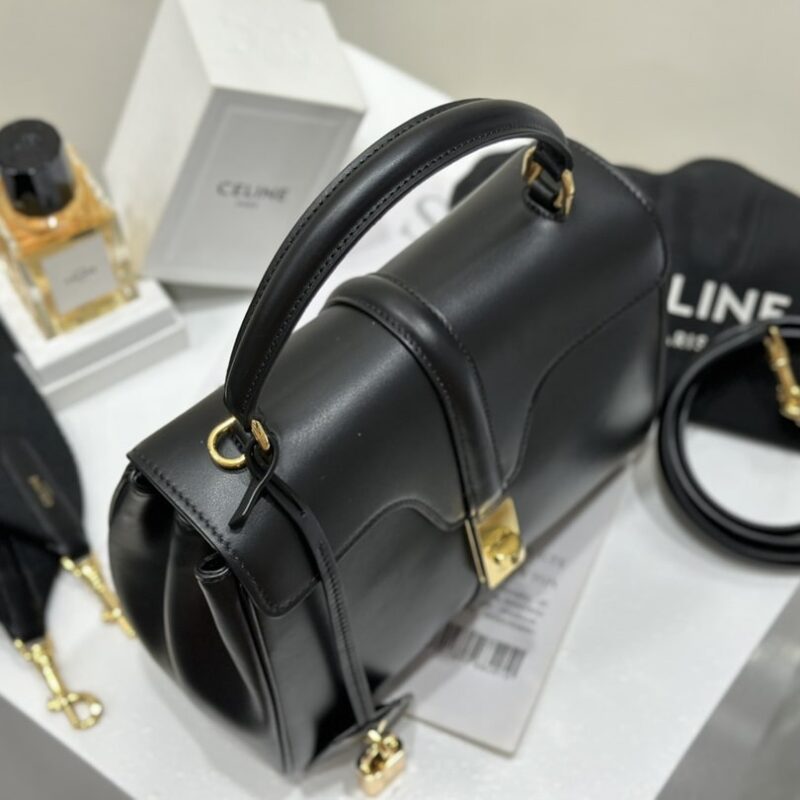 Celine*Cles16系列手袋188003黑色免检版 - Image 6