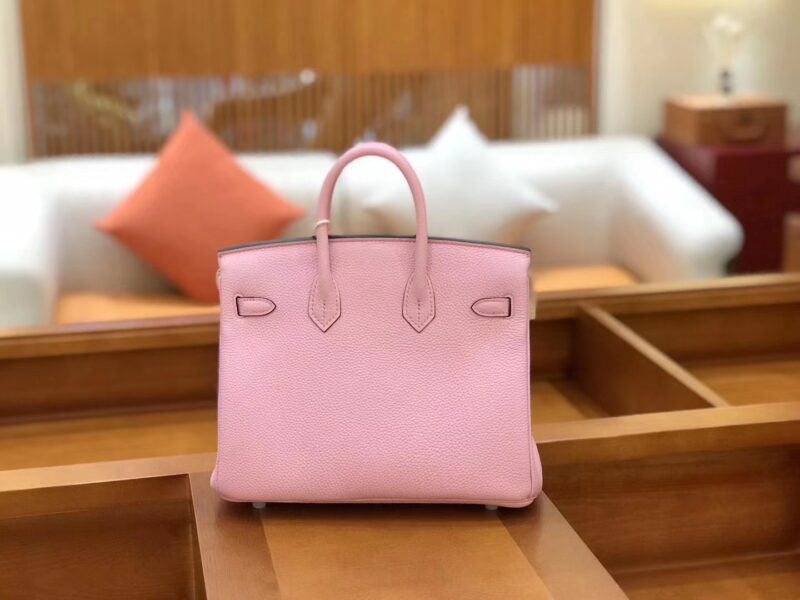 爱马仕 新增现货 birkin 铂金包 锦葵紫 德国进口小牛皮 25cm - Image 8