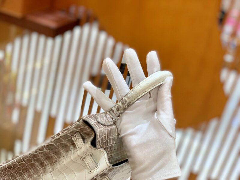 爱马仕 Kelly 25cm 喜马拉雅 进口一级皮 法国进口蜡线 全手工缝制 高订版本 - Image 6