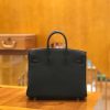 爱马仕 Birkin 25cm Togo皮 经典黑 金扣 原版蜜蜡线 全手工缝制