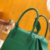 爱马仕 Lindy 26cm 丝绒绿 Togo牛皮 金扣 原版蜜蜡线 顶级手缝