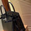 ab3ad639d712b99.jpg 爱马仕 Birkin 经典黑 一级尼罗鳄鱼皮 顶级工艺全手工制作 30cm