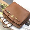 ab50df7a7b9b3b5.jpg 爱马仕 Birkin 铂金包 经典 金棕色 原厂御用swift皮 金扣 35cm