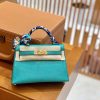 ab878359541707c.jpg 爱马仕 MiniKelly 迷你凯莉 仿蜥蜴皮 维罗纳绿 2代 19cm