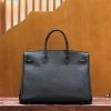 ac1f4d628a6f942.jpg 爱马仕 Birkin 铂金包 经典黑 小牛皮 银扣 40cm 男士首选