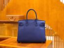 爱马仕 Birkin 30cm 琉璃蓝 Togo小牛皮 金扣 原版蜜蜡线 顶级手工缝制