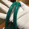 爱马仕 Birkin铂金包 翡翠绿 一级皮 尼罗鳄鱼 进口原料 顶级手缝工艺 25cm