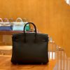 爱马仕 新增现货 Birkin 25cm Swift 经典黑 银扣 顶级版本