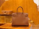 爱马仕 Birkin 30cm 金棕色 Togo小牛皮 银扣 原版蜜蜡线 顶级手工缝制