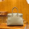 爱马仕 Birkin 30cm 斑鸠灰 Togo小牛皮 金扣 原版蜜蜡线 顶级手工缝制