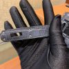 爱马仕 Kelly 凯莉包 锡器灰 尼罗雾面 一级鳄鱼皮 顶级全手工缝制 银扣 28cm