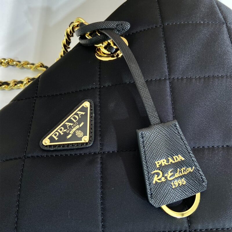 Prada*ReEdition系列中古袋1BG467大号免检版 - Image 7